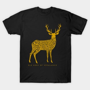 Horned Head: Meatchart Gold T-Shirt